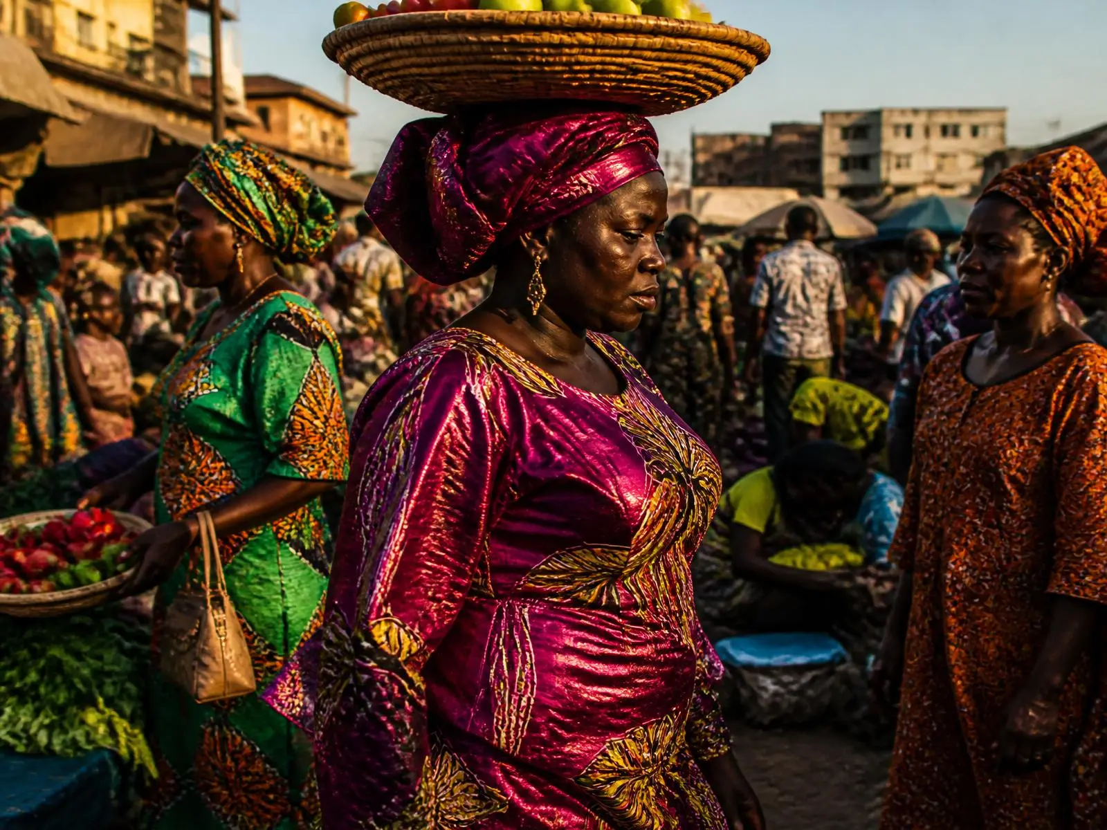 Market vendors closing safely